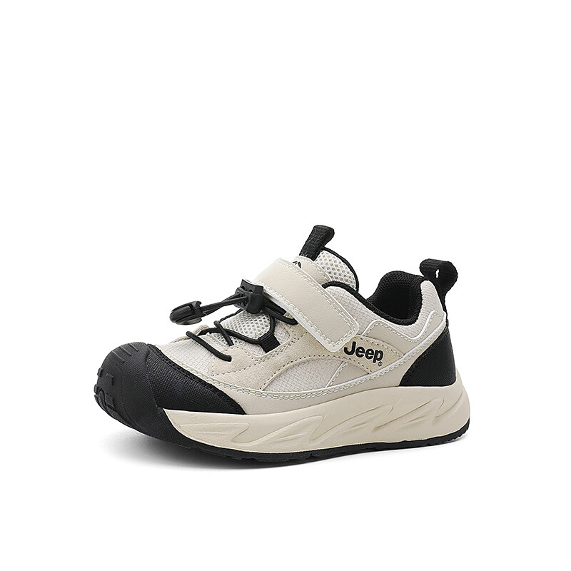 Кроссовки Jeep Kids Lifestyle Shoes Kids Low-top Beige, цвет Panda White — фото 2