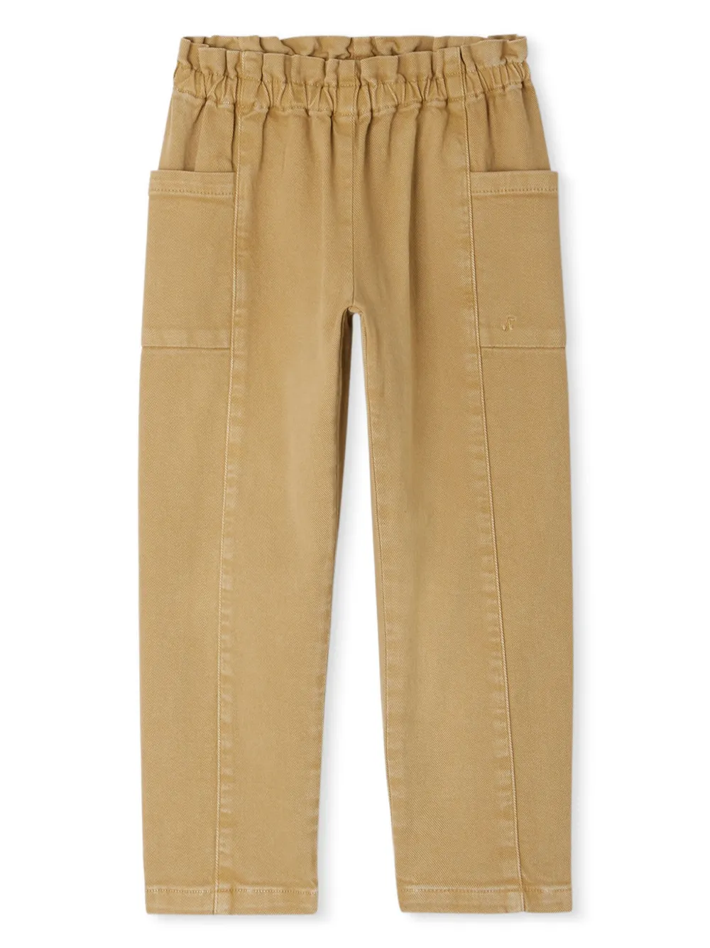 

Прямые брюки Tiche с эластичным поясом Bonpoint, нейтральный