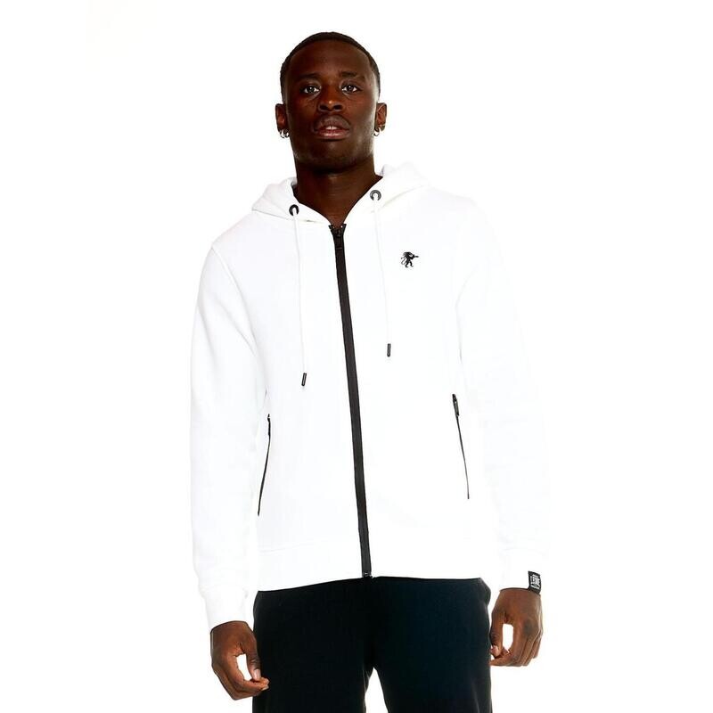 

Мужская толстовка Leone с капюшоном и молнией Leone Soft Basic Leone 1947 Apparel, цвет blanco