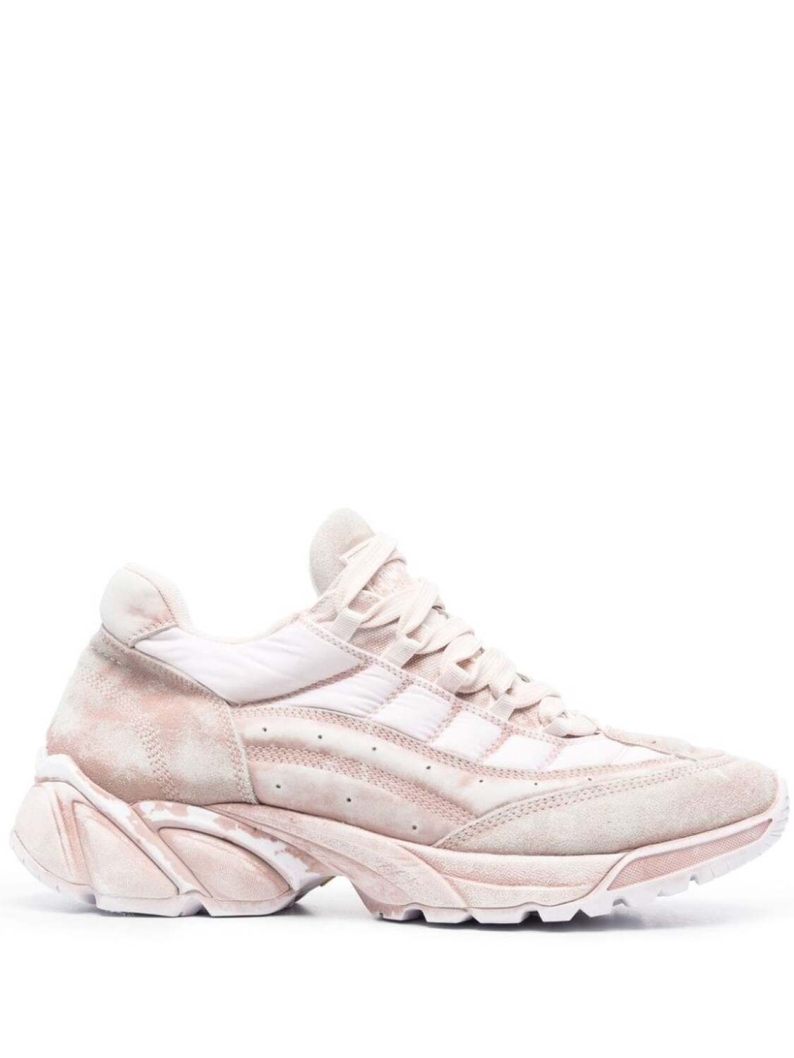 

Кроссовки со вставками MM6 Maison Margiela, розовый