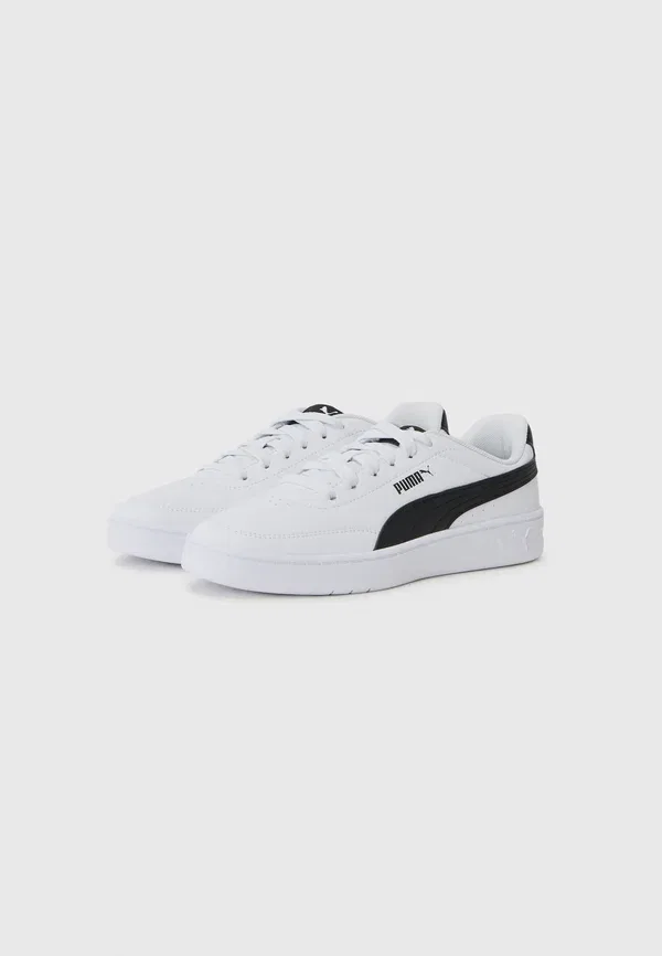 Кроссовки классические Puma Court Classic, белый/черный — фото 2