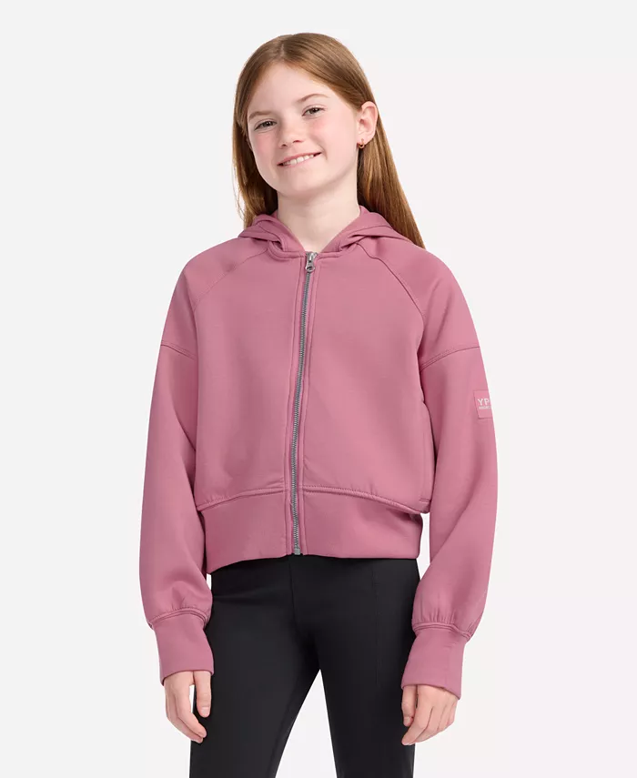 

Детская YPB NeoKNIT худи на молнии Abercrombie Kids, розовый