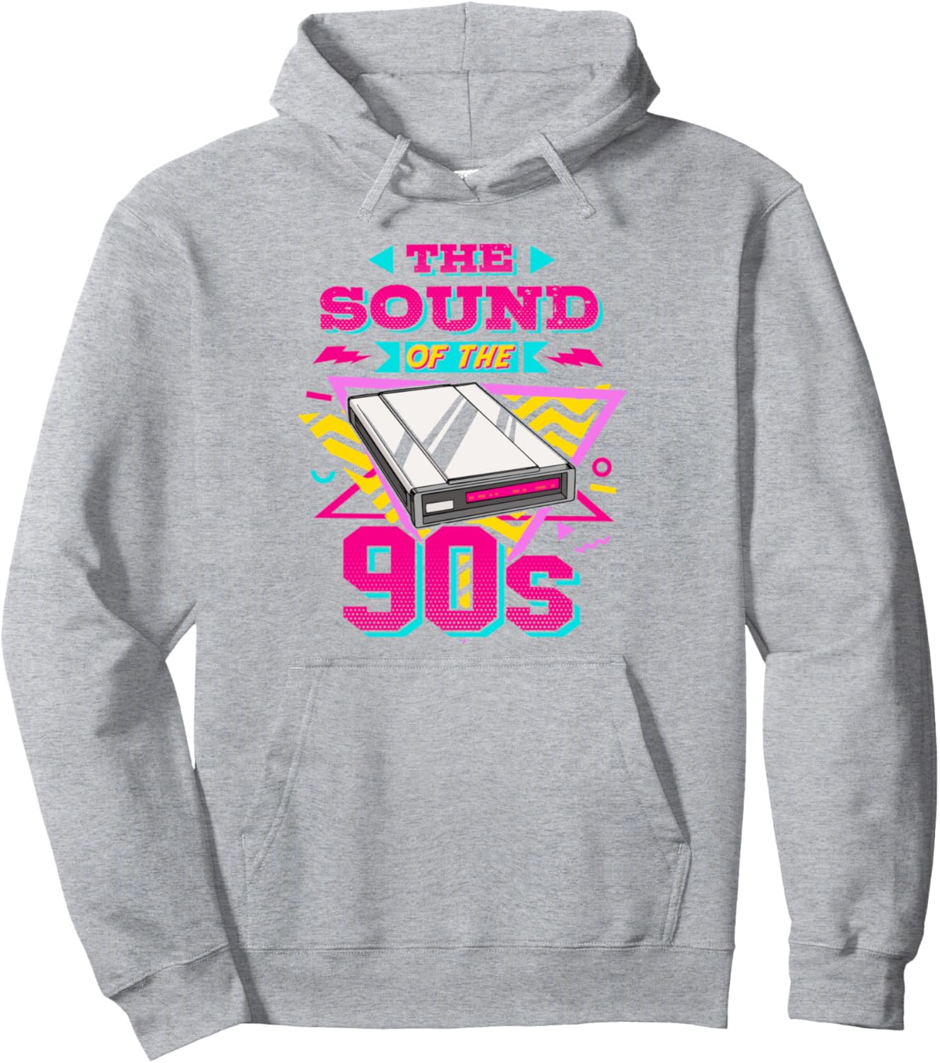 

Ретро-худи в стиле 90-х, ностальгия по 90-м, модемный интернет, винтажный стиль, серый Retro Dial-Up Internet Gifts