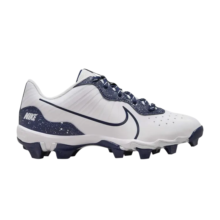 

Кроссовки Alpha Huarache 4 Keystone GS, цвет White Midnight Navy Splatter