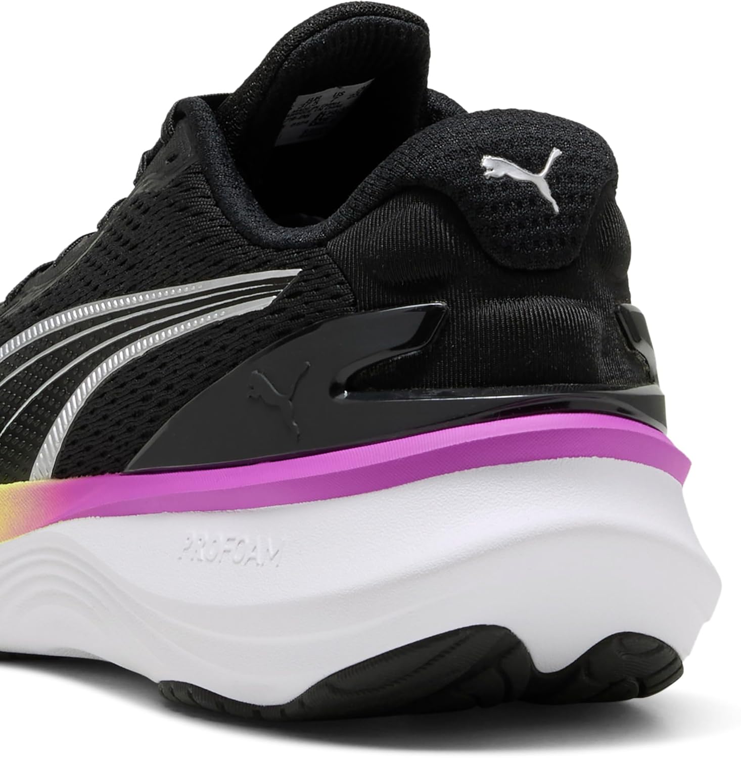 Мужские кроссовки для бега Puma Scend Pro, черный/желтый — фото 2