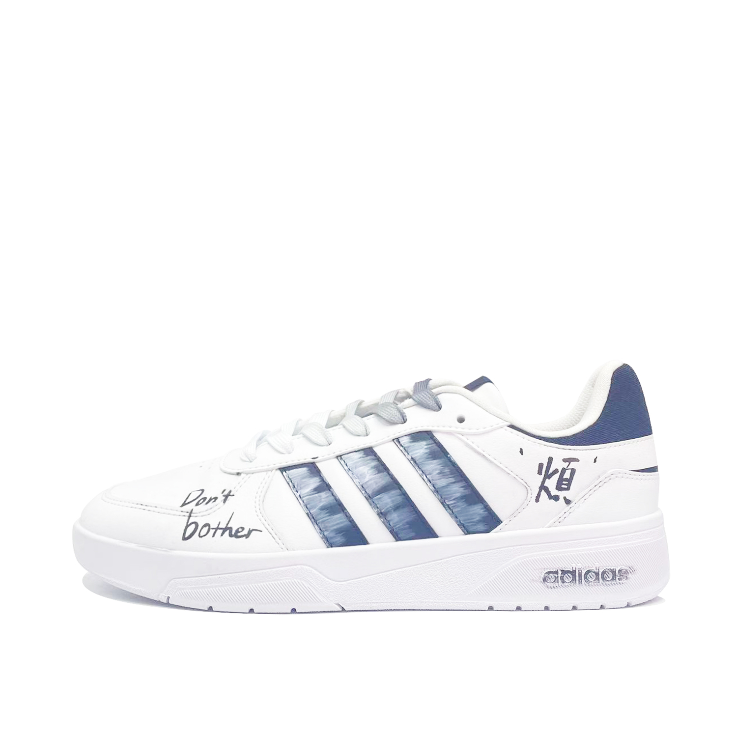 

Courtbeat кроссовки для скейтбординга унисекс низкие Adidas Neo, черный/белый