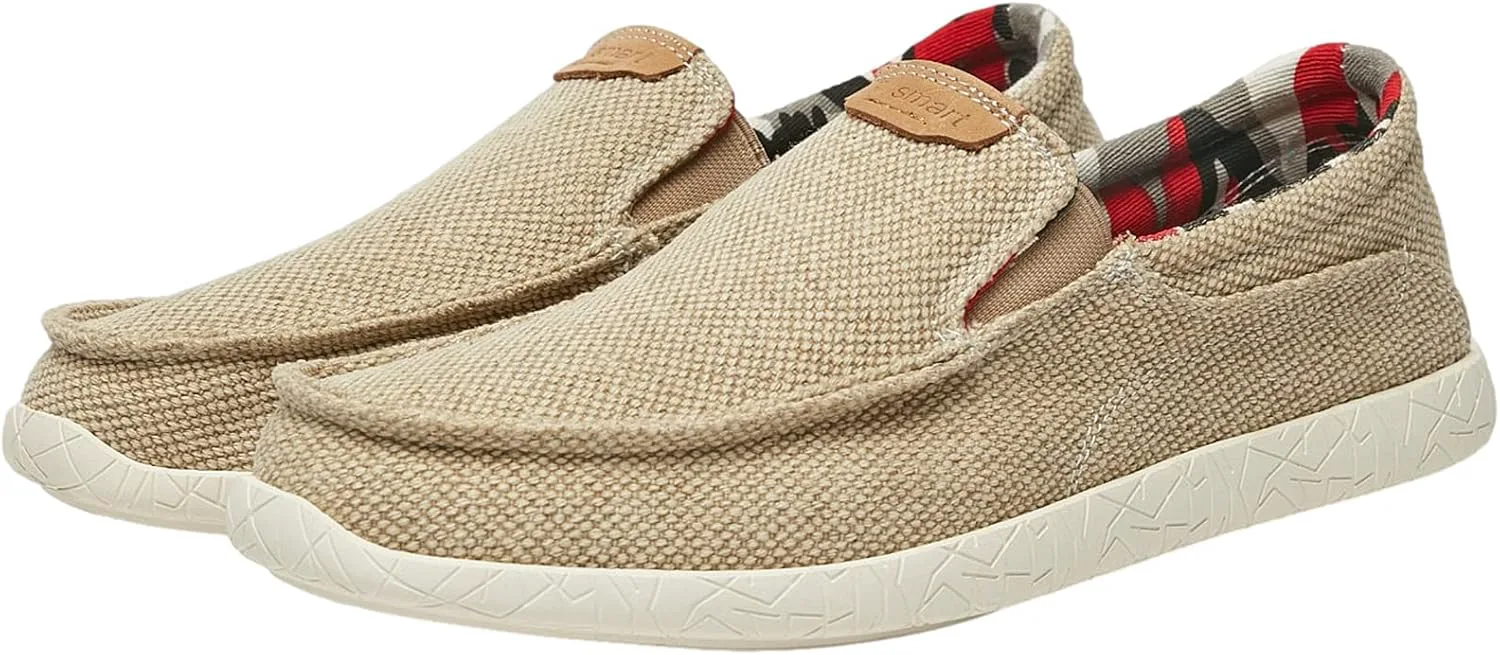 

Мужские слипоны Momuk, тканевые лодочные туфли, модные повседневные лоферы для активного отдыха, хаки