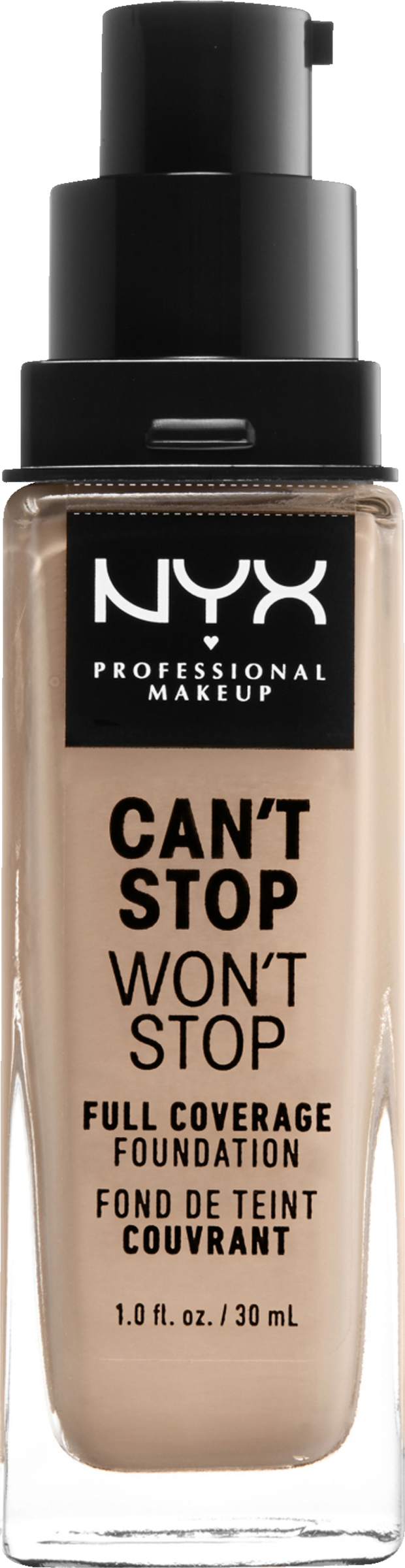 

Тональный крем NYX Professional MakeUp Can't Stop Won't Stop Foundation 05 Light