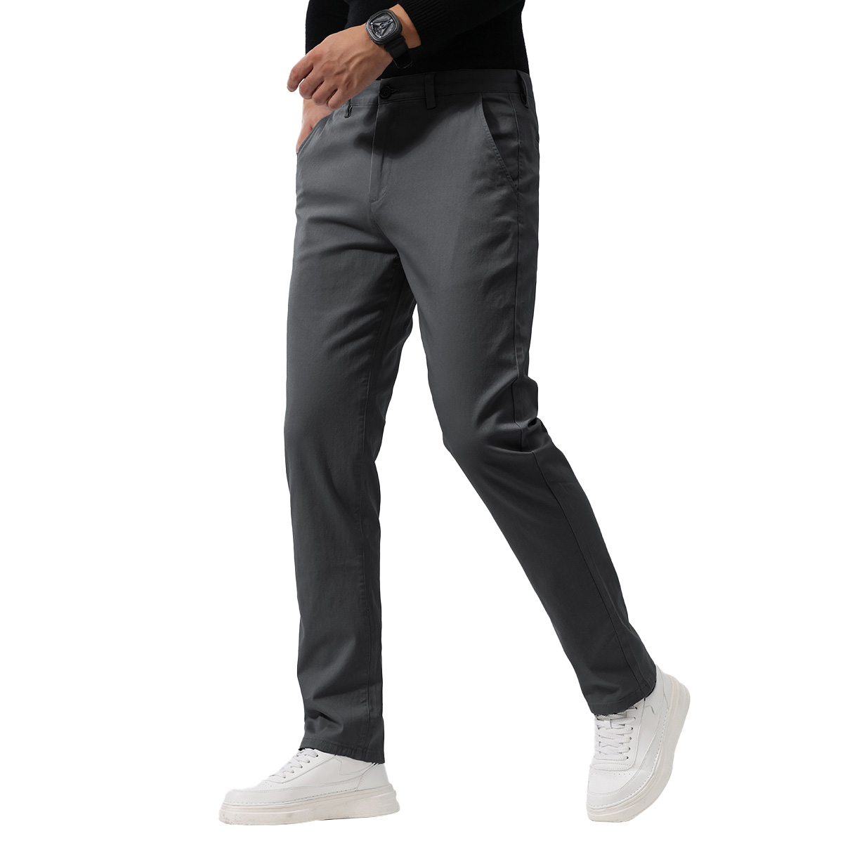 

Повседневные брюки мужские Jeep, темно-серый