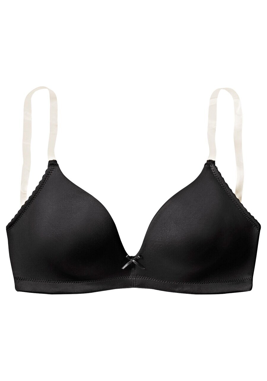 

Треугольный бюстгальтер LASCANA Triangle Bra, черный