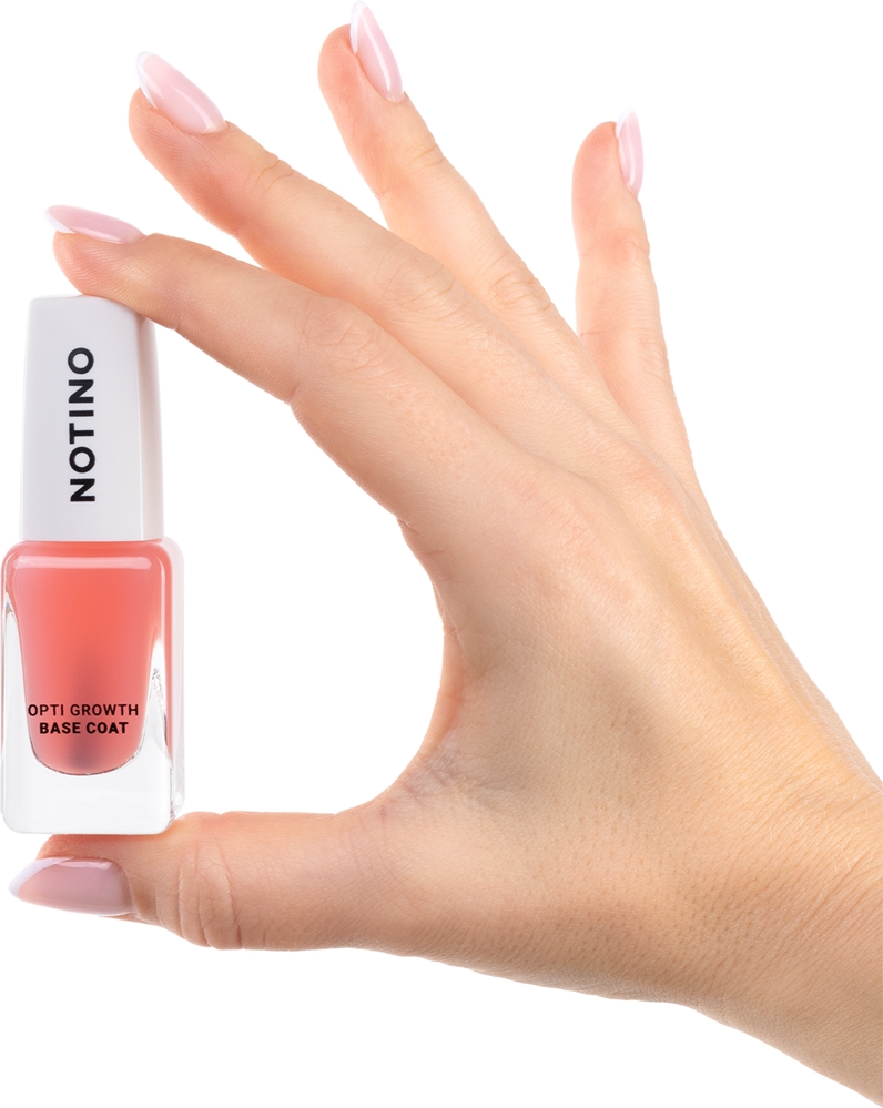 Питательный лак для ногтей Opti Growth Base Coat, способствующий росту ногтей Notino, 10 мл — фото 2