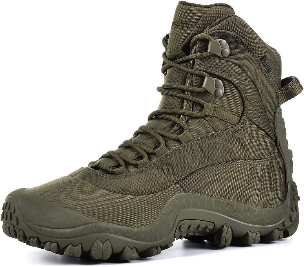 

Мужские тактические водонепроницаемые ботинки XPETI Mid-Ankle Thermator, Olive