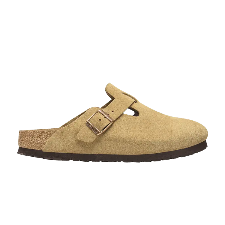 Кроссовки Wmns Boston Suede Leather 'Latte Cream', кремовый