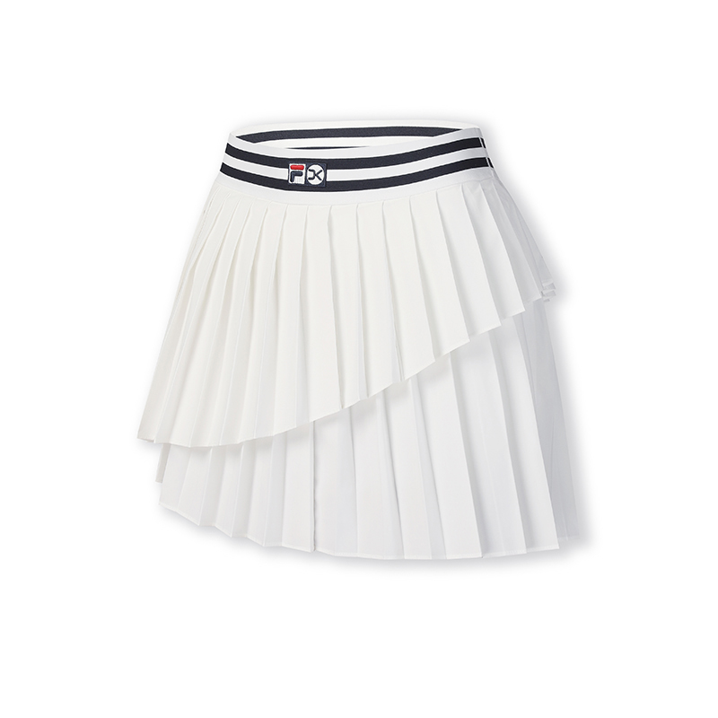 

FILA Теннисная повседневная короткая юбка для женщин Jade White