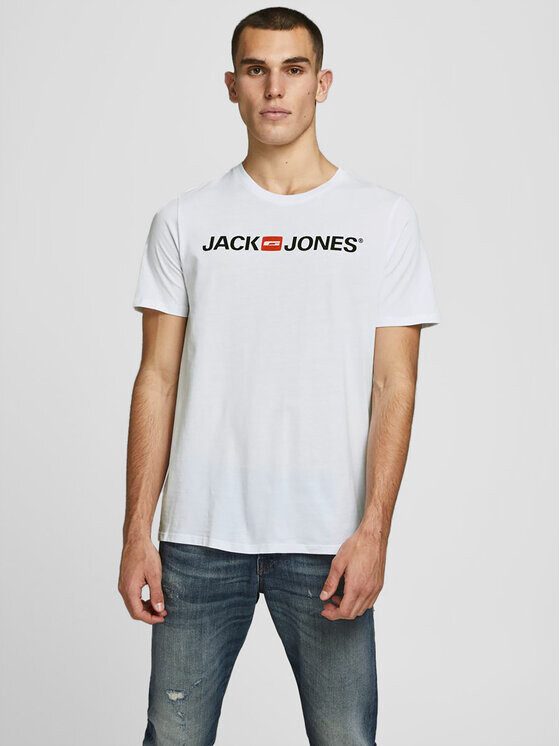 

Футболка узкого кроя Jack&Jones, белый