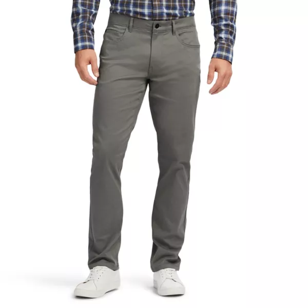 

Мужские хлопковые брюки Saltwater Chino Izod, цвет smoked pearl