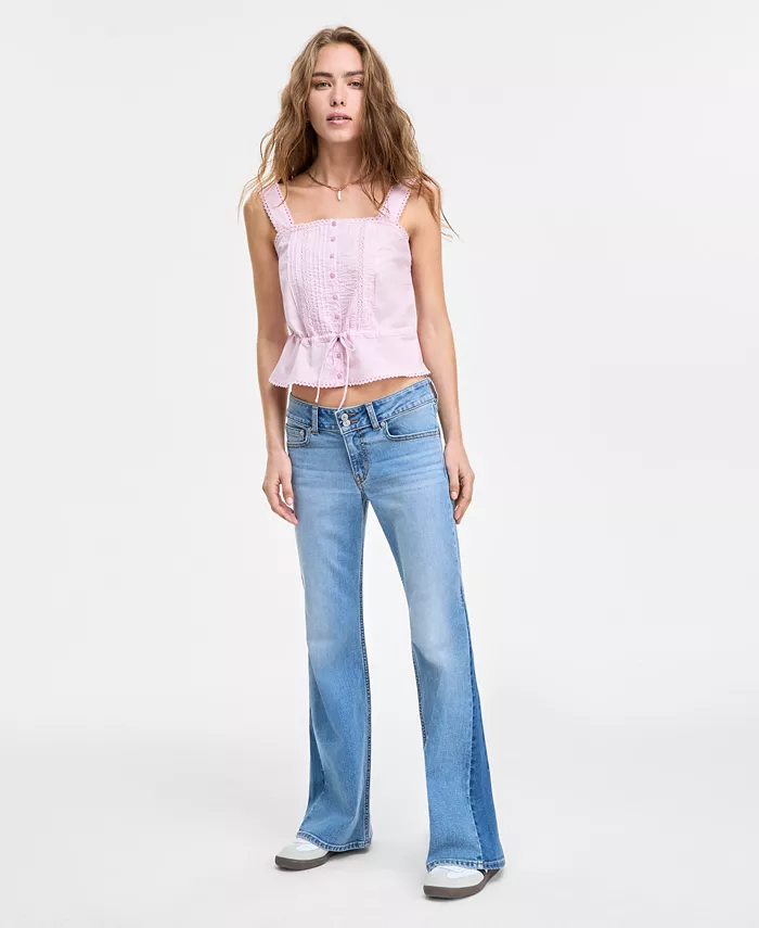 

Женские джинсы Superlow с расклешенными штанинами Levi's, синий