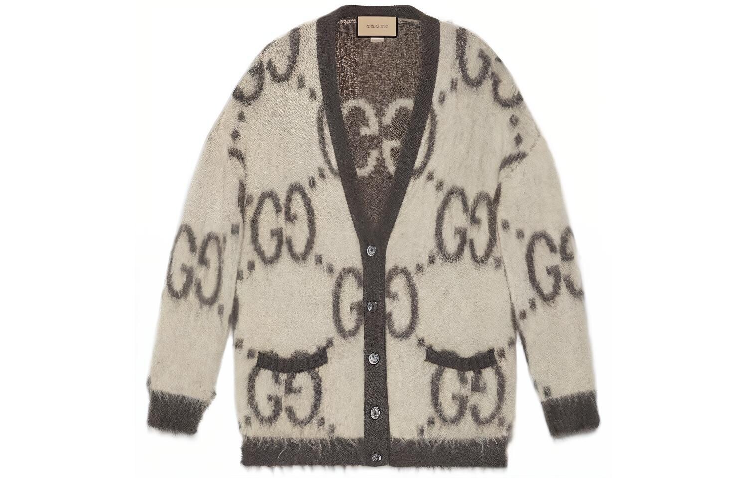 

Кардиган женский Gucci Reversible Gg, бежевый
