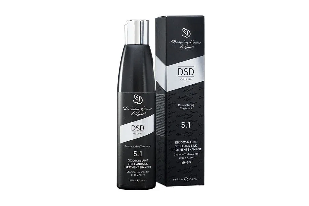 Восстанавливающий шампунь DSD de Luxe Keratin Treatment Shampoo DSD 4.1 с кератином, 200 мл Dsd Dixidox