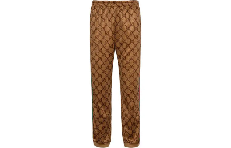 

Штаны мужские Gucci Technical Jersey Jogging, коричневый