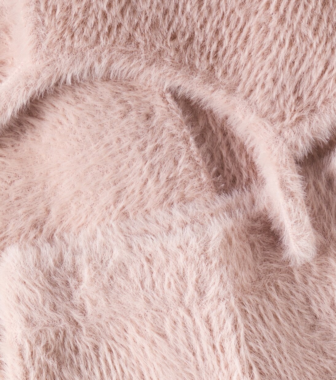 Комплект из пушистого трикотажного топа и брюк Rylee + Cru, Blush — фото 3
