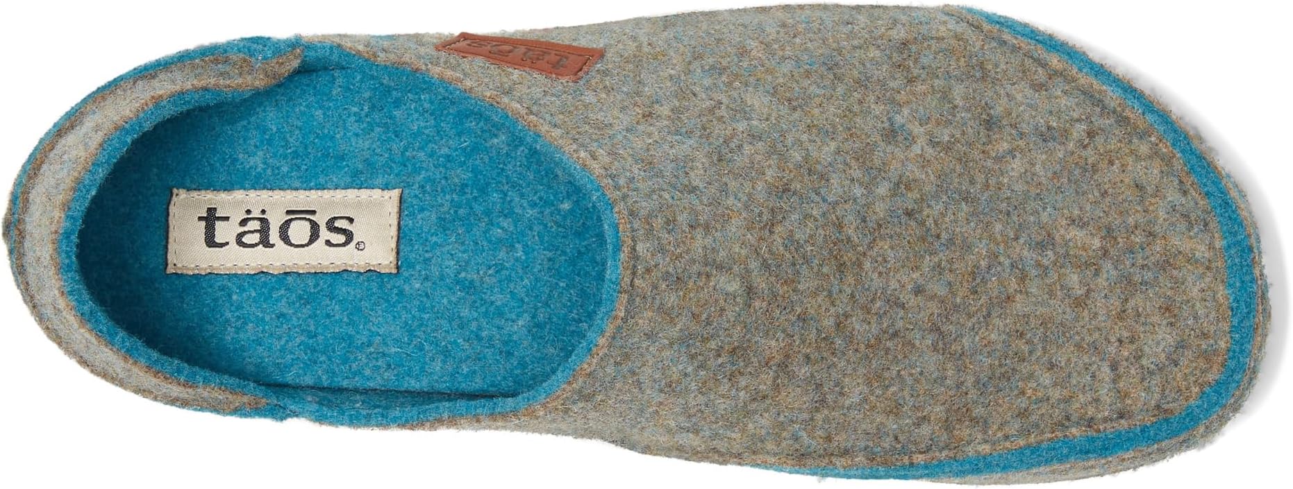 Тапочки Taos Footwear Unisex Convertawool, Light Blue/Turquoise — фото 2