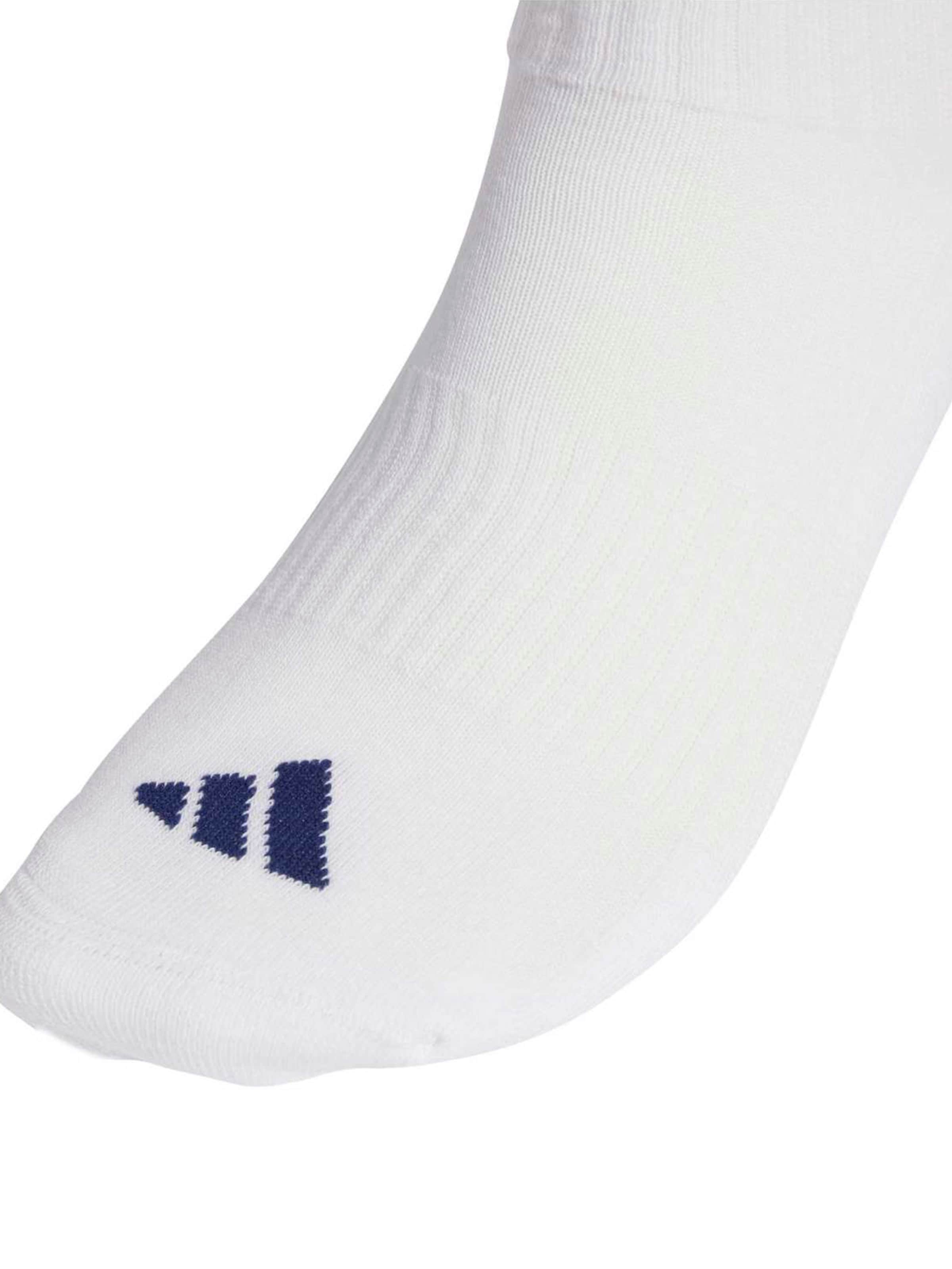 Adidas Performance Спортивные носки в темно-синем, красном, белом цветах — фото 3