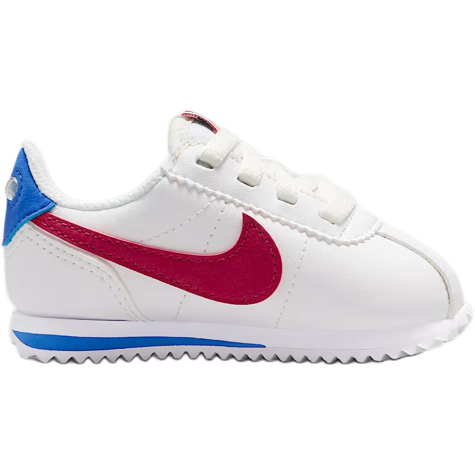 Cortez EasyOn устойчивые к истиранию низкие детские туфли Infant And Toddler Nike, белый — фото 3