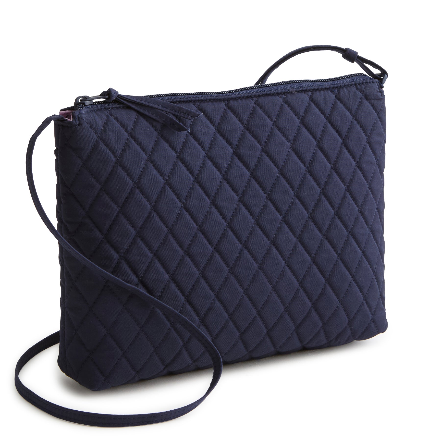 

Выходная хлопковая большая сумка-кроссбоди Hipster Vera Bradley, Peacoat