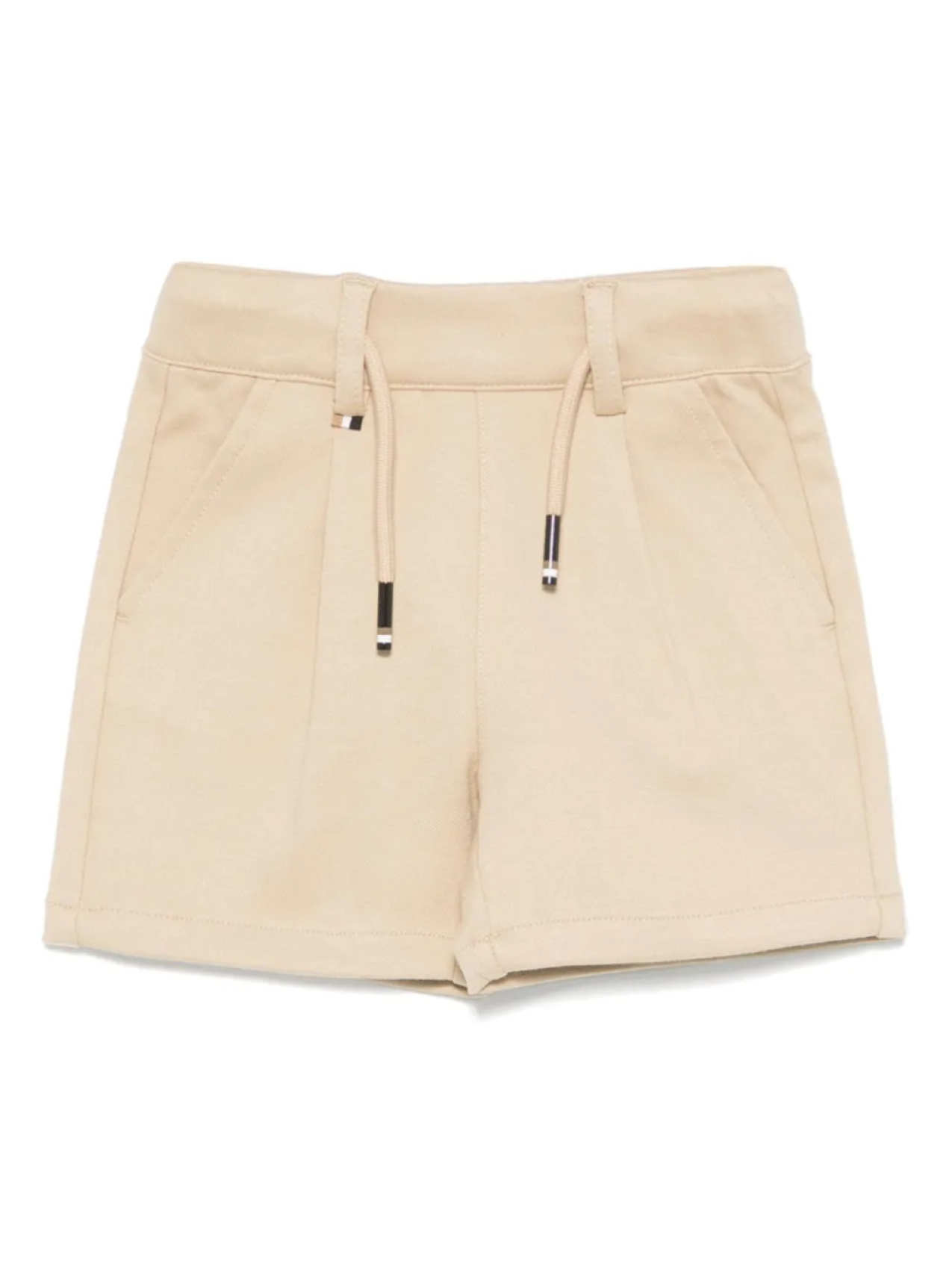

BOSS Kidswear шорты со складками, нейтральный