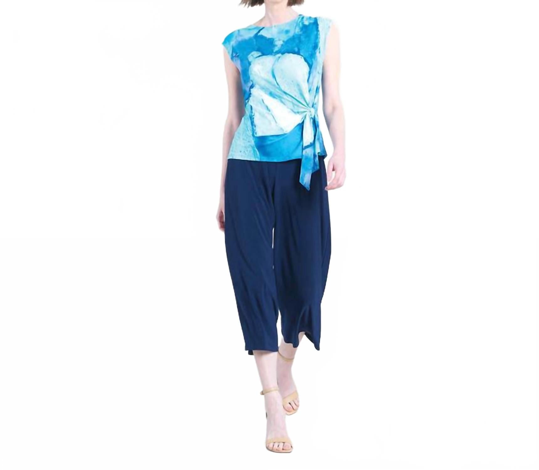 

Топ цвета «акварель» в оттенке «Peri Blue» Clara Sunwoo, Peri Blue