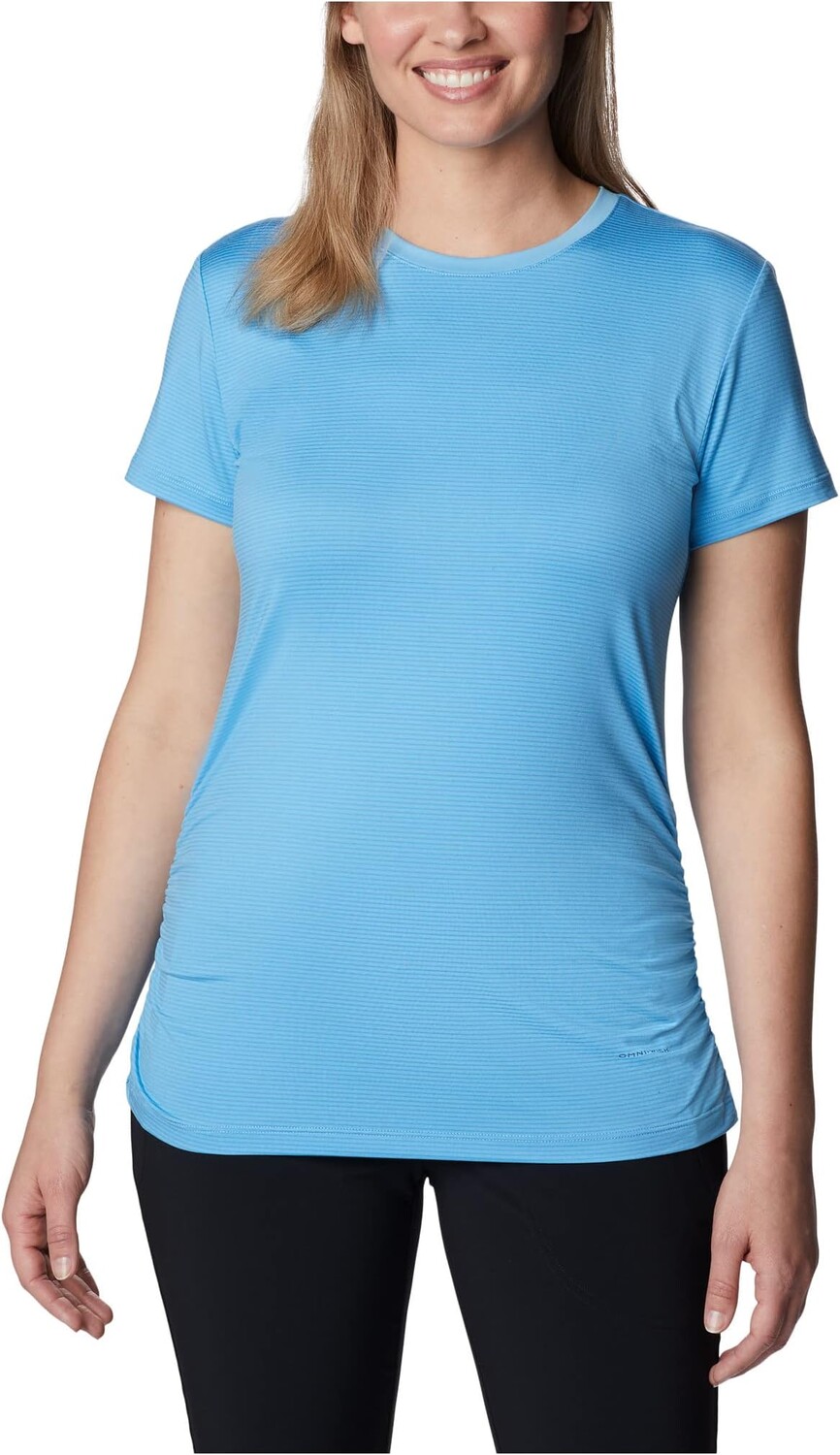 

Футболка Columbia Leslie FallsShort Sleeve, цвет Vista Blue