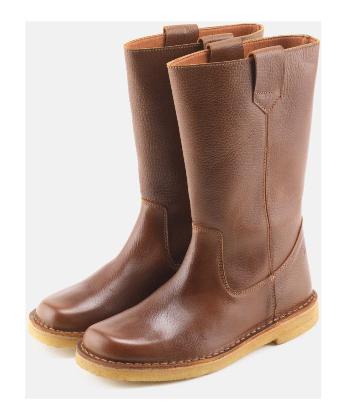 Табачные кожаные сапоги luna Nature Footwear, коричневый — фото 2
