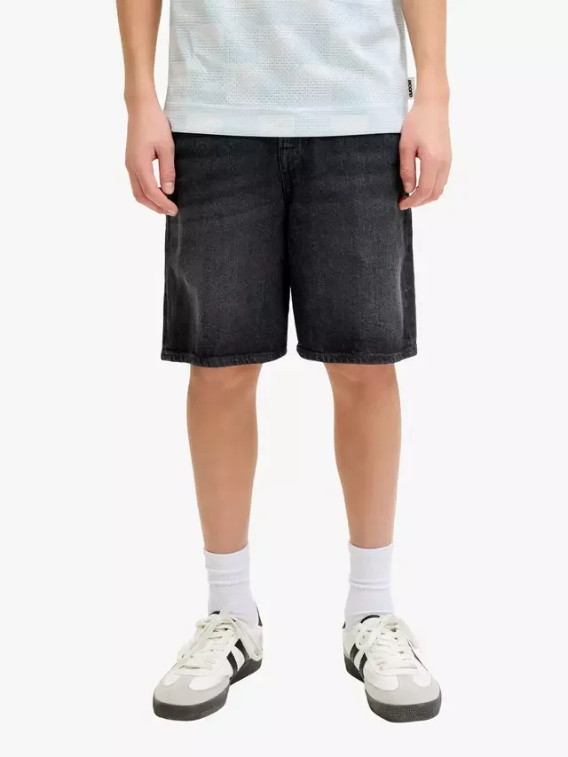 Детские шорты Tony, черные джинсовые Jack & Jones