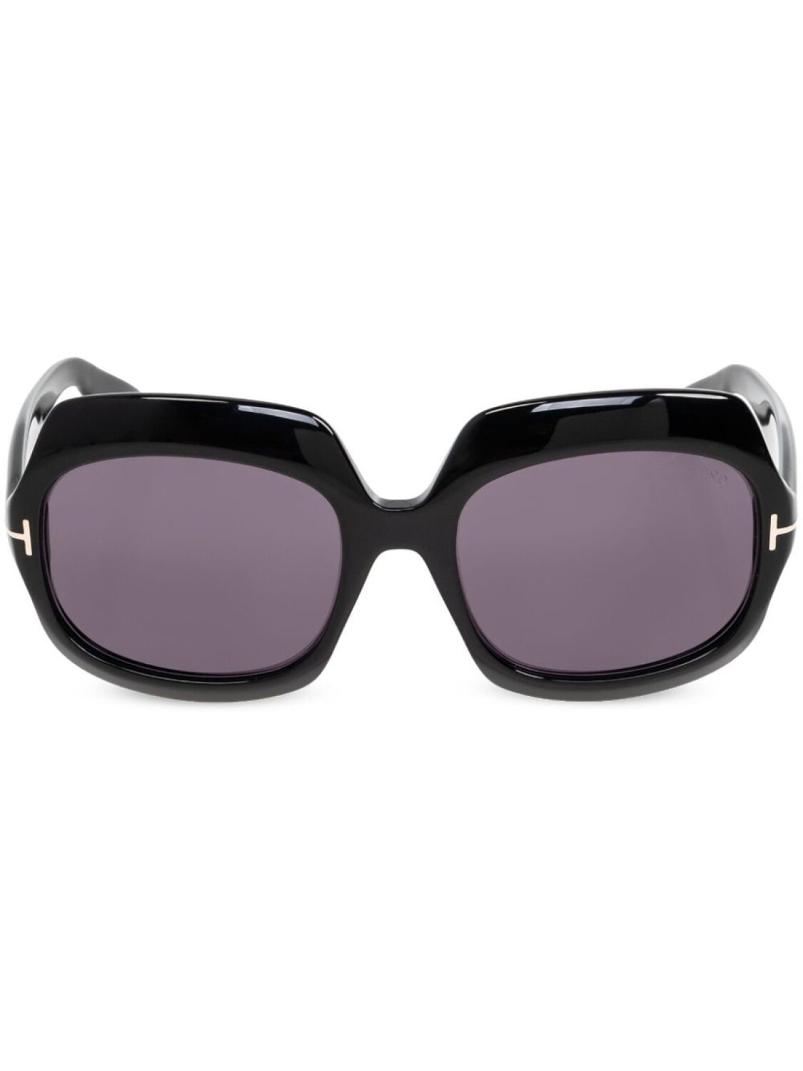 

TOM FORD Eyewear солнцезащитные очки FT1155 с большой оправой, черный