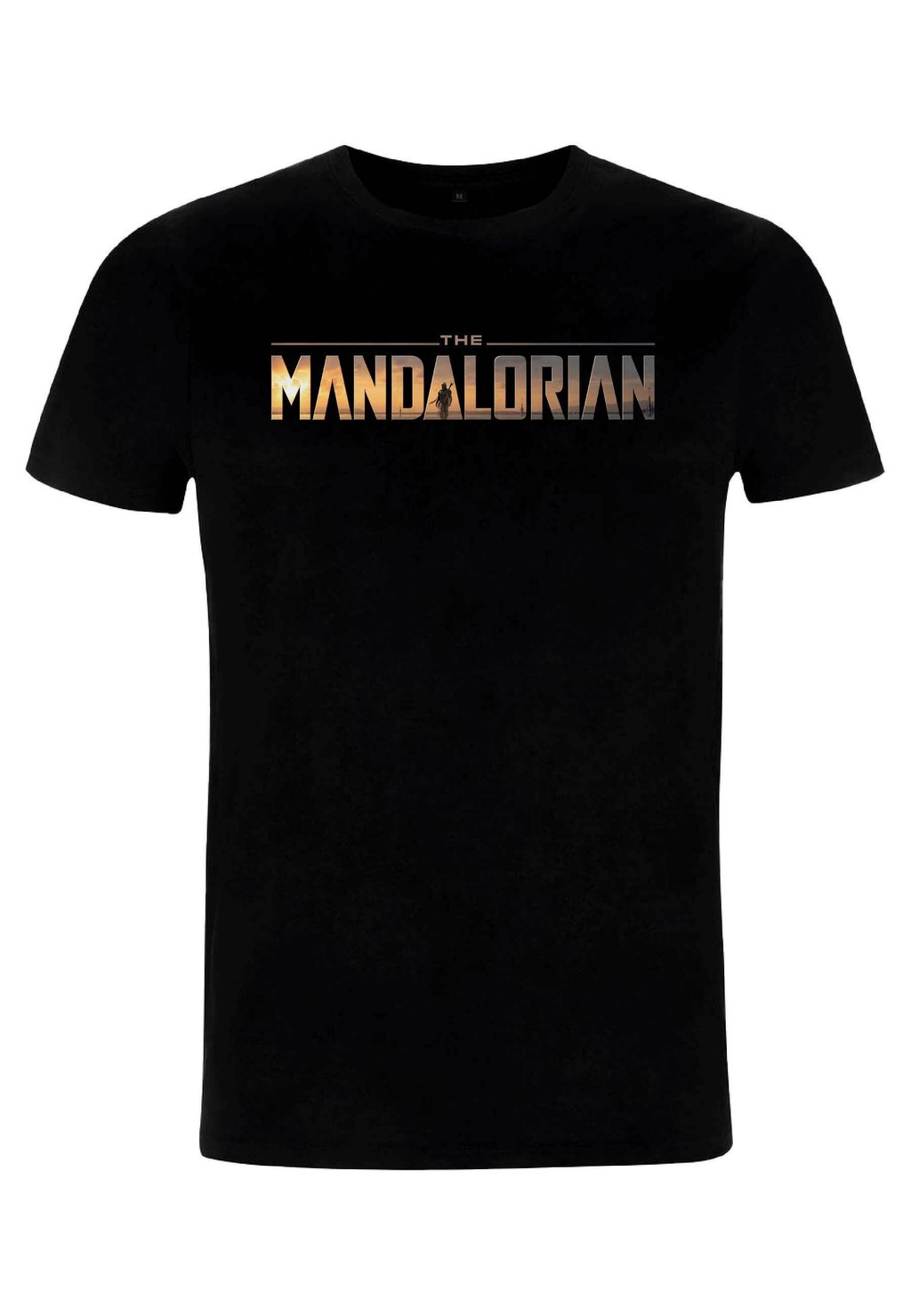 

Футболка с принтом STAR WARS THE MANDALORIAN MANDALORIAN LOGO UNISEX Star Wars, черный