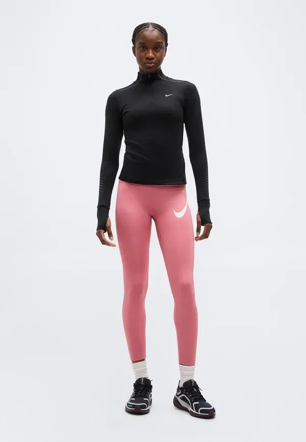Тайтсы для бега Nike Performance, цвет пион/белый — фото 2