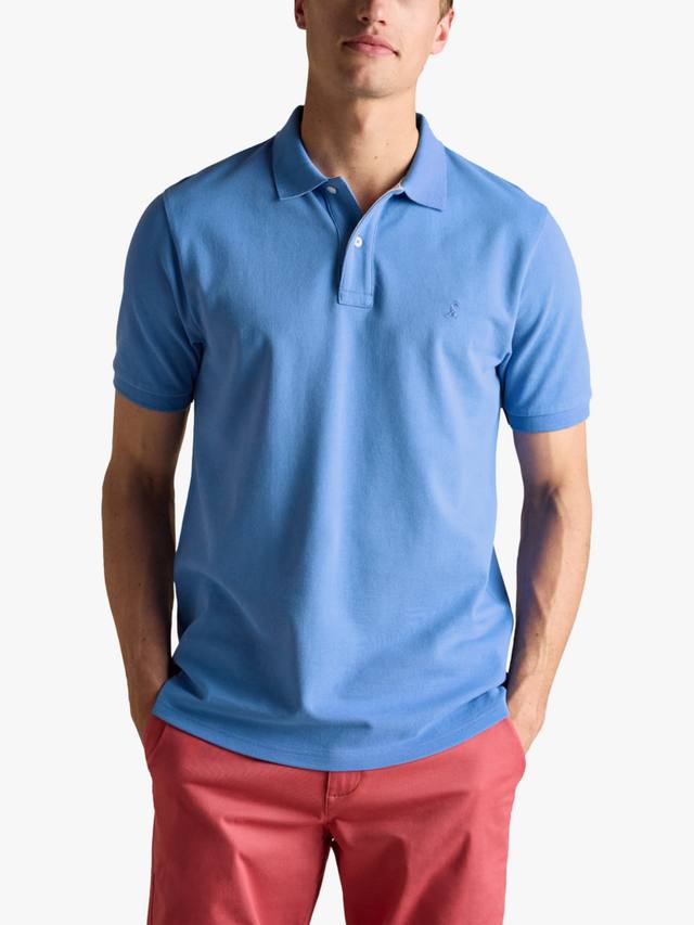 

Хлопковая поло с коротким рукавом Regular Fit Joules, Blue