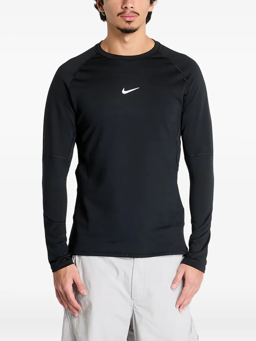 Лонгслив Pro Nike, черный — фото 3