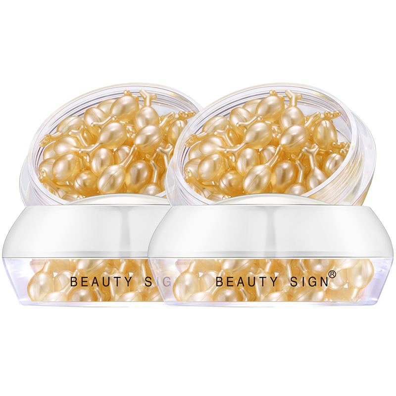 

Сыворотка с вторичным высвобождением unisex BEAUTY SIGN, 37 capsules * 2 boxes