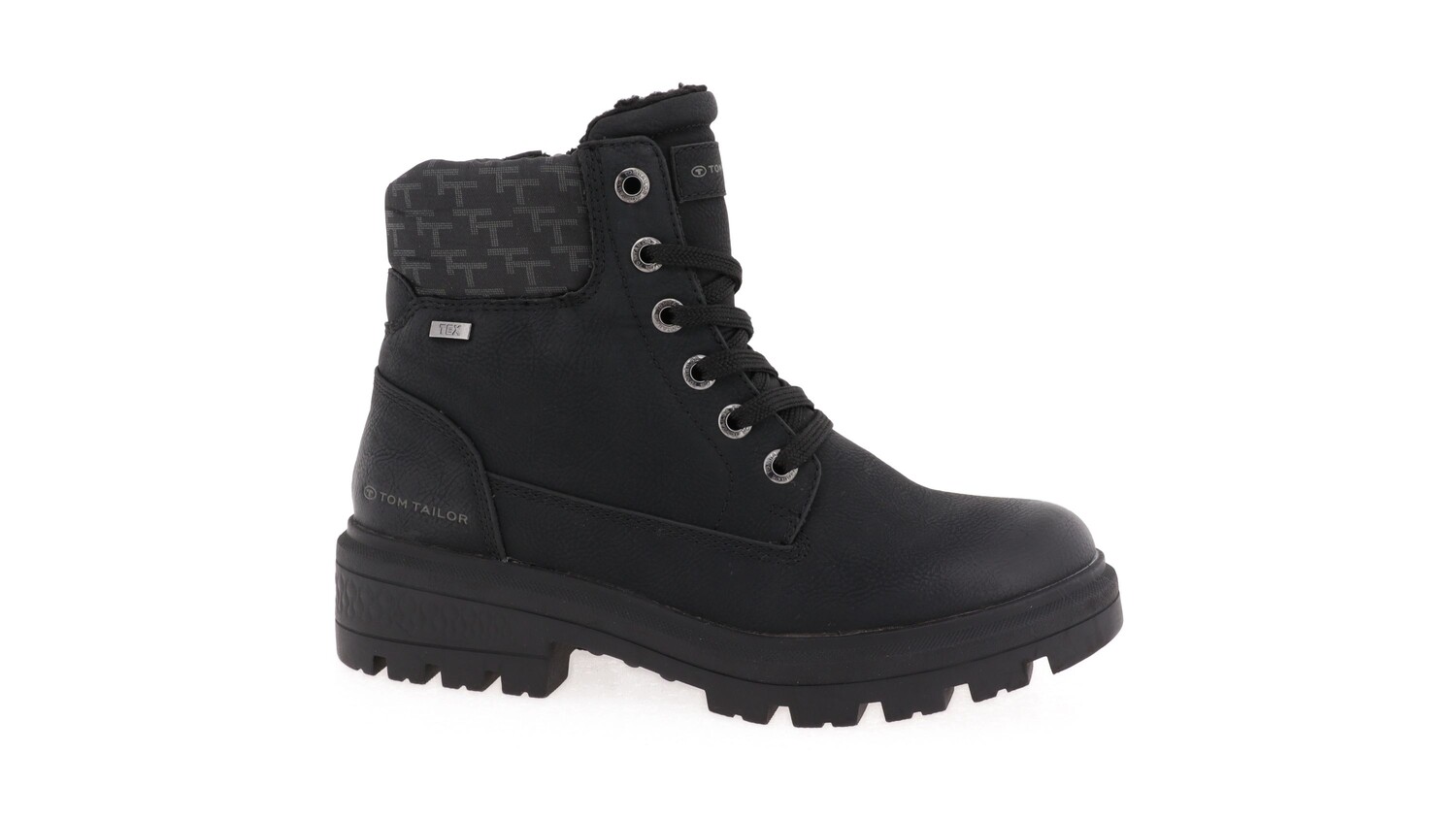 

Ботинки Tom Tailor Stiefel mit Warmfutter, черный