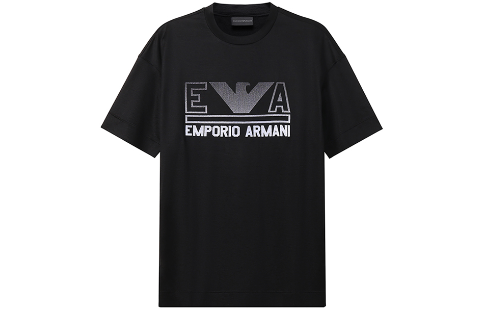 

Футболка мужская черная SS23 EMPORIO ARMANI