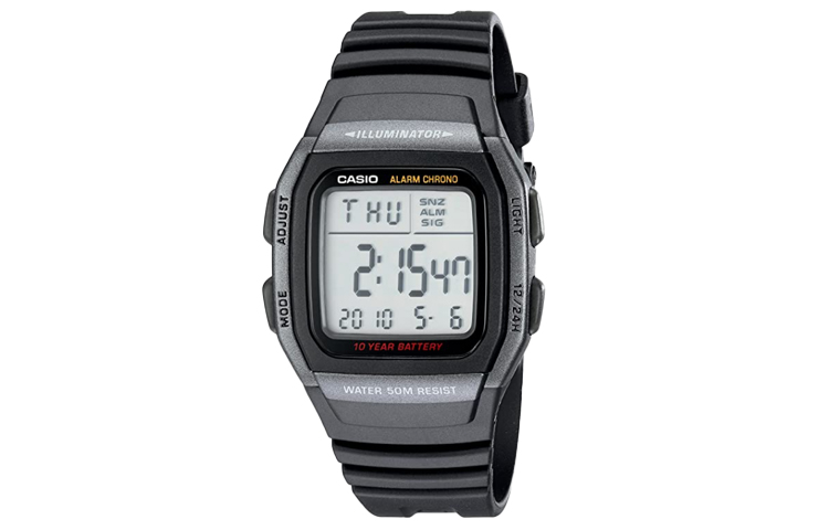 

Мужские часы DIGITAL Series White W-96H-1BVDF CASIO