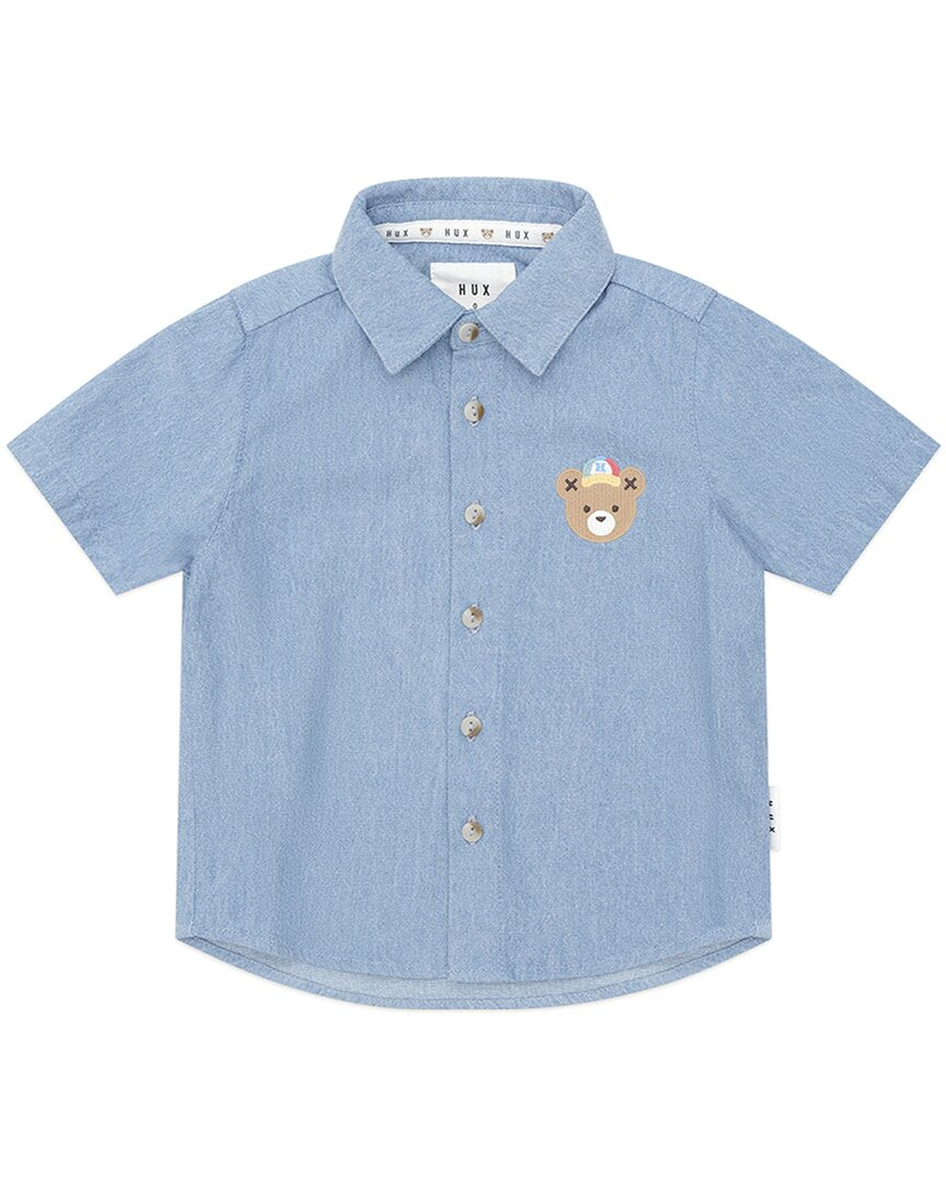 

Huxbaby Рубашка из шамбре Hux, Chambray