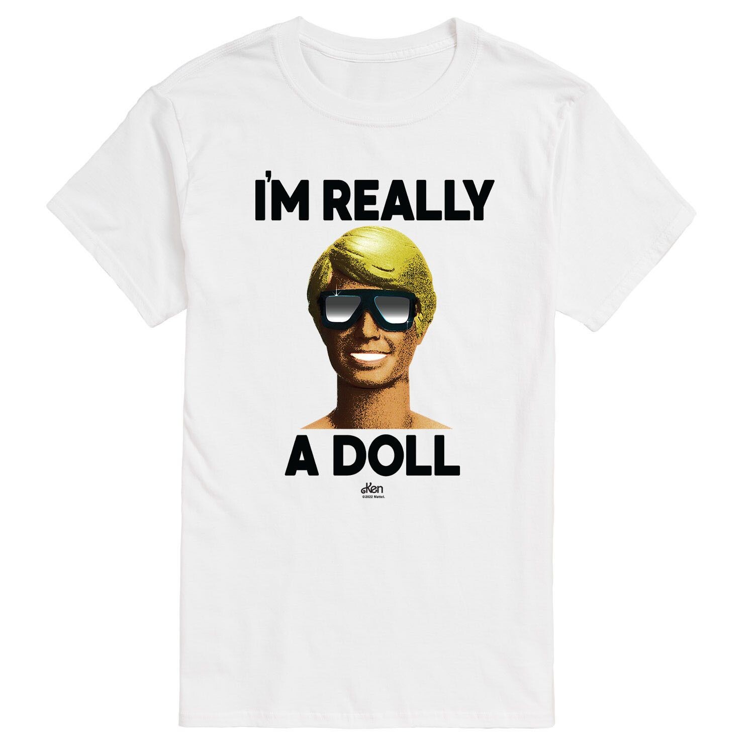 

Футболка с рисунком Big & Tall I’m Really A Doll Barbie