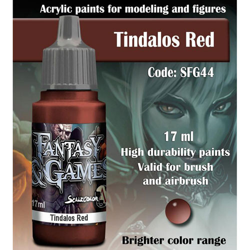 

Миниатюра Scale 75 USA Fantasy & Games Paint: Tindalos Red (17ml)