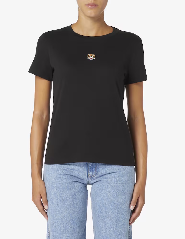

Классическая футболка Lucky Tiger Kenzo, черный