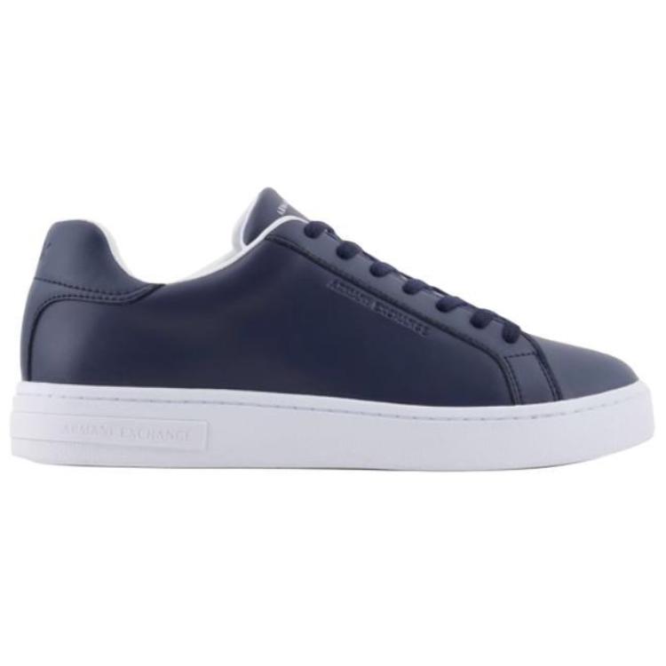 Кроссовки AE Low Top Skateboard Shoes мужские синие ARMANI EXCHANGE — фото 2