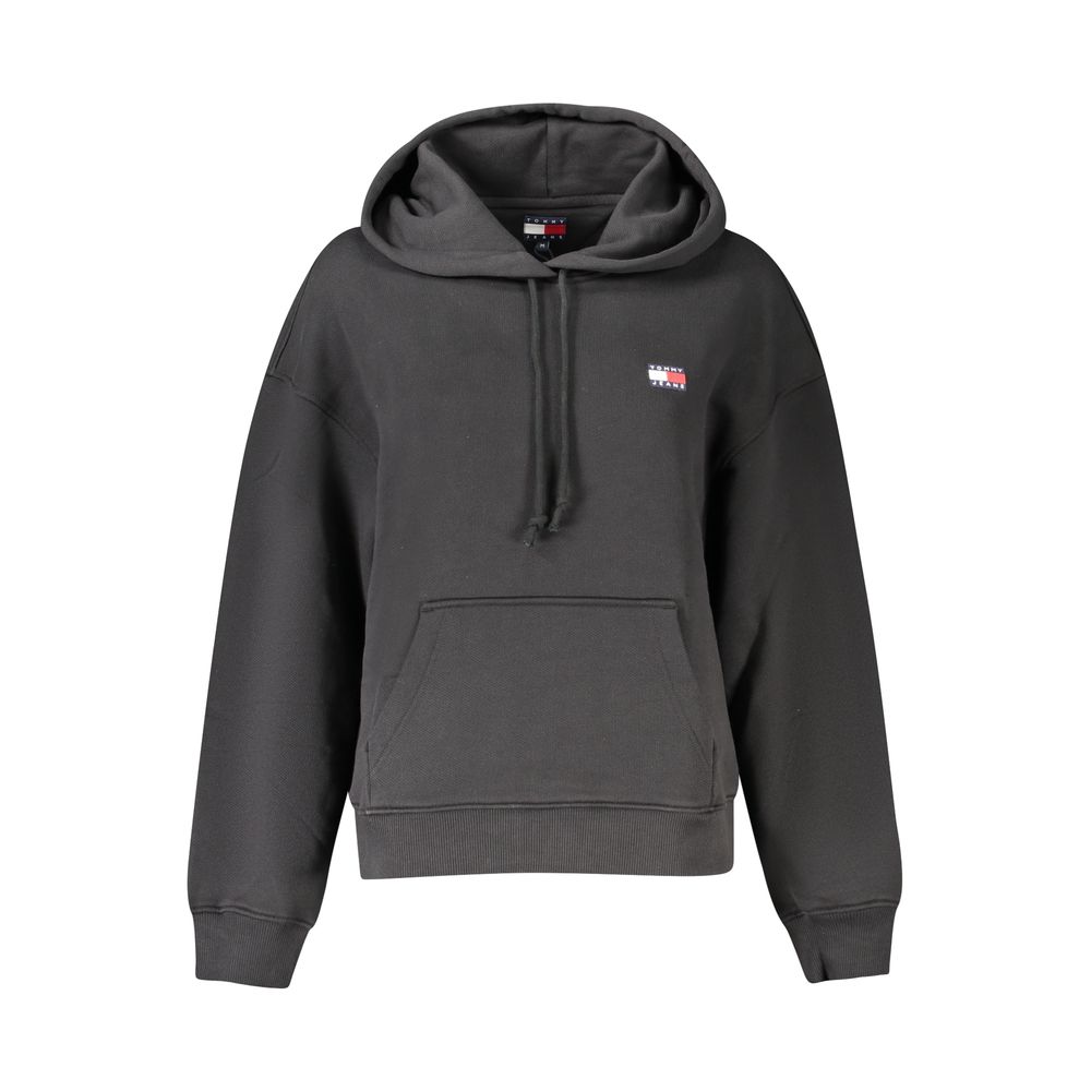 

Черный хлопковый свитер Tommy Hilfiger