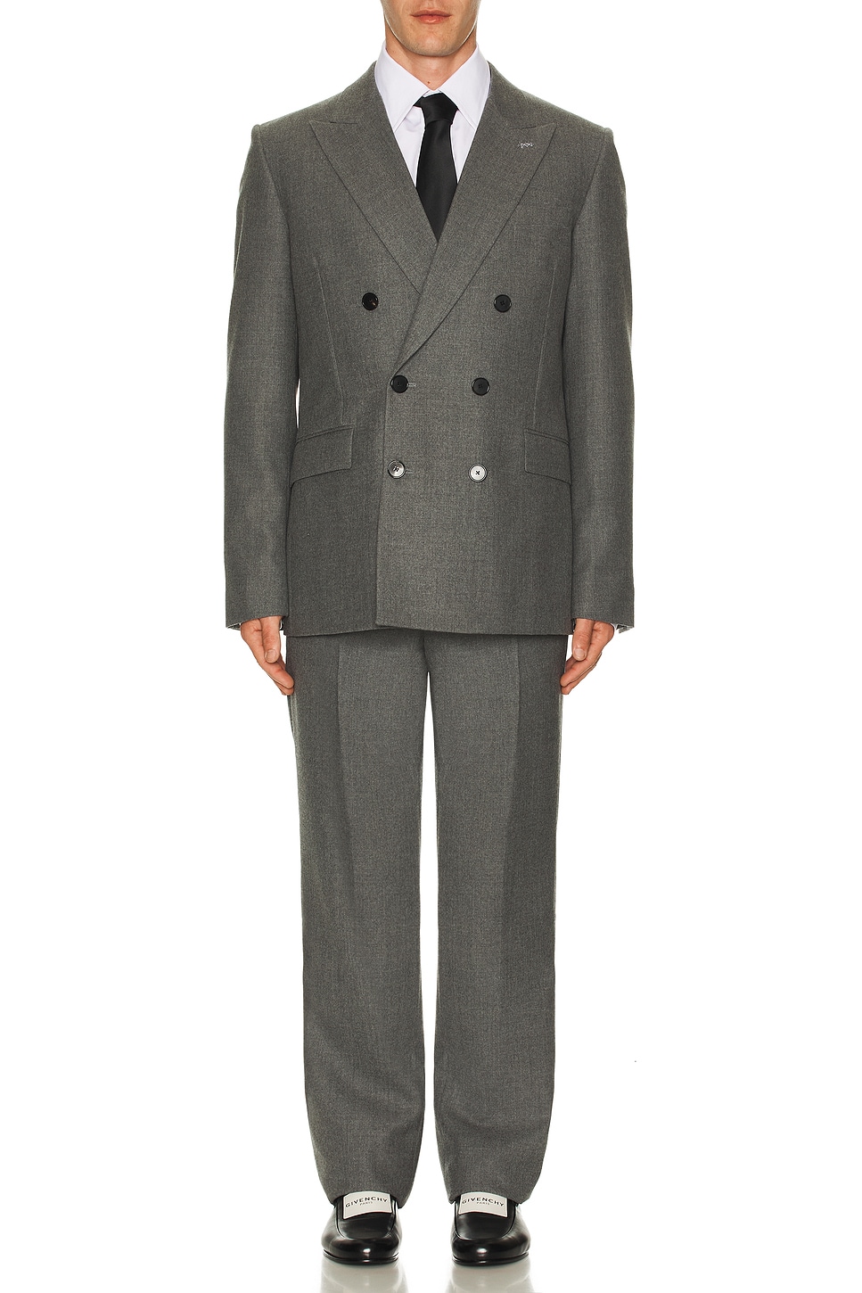 

Пиджак с острыми лацканами Givenchy, Light Grey Melange